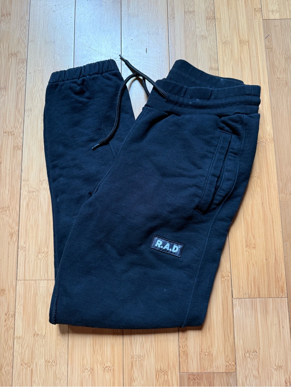 RAD Global Black Joggers Sweatpants